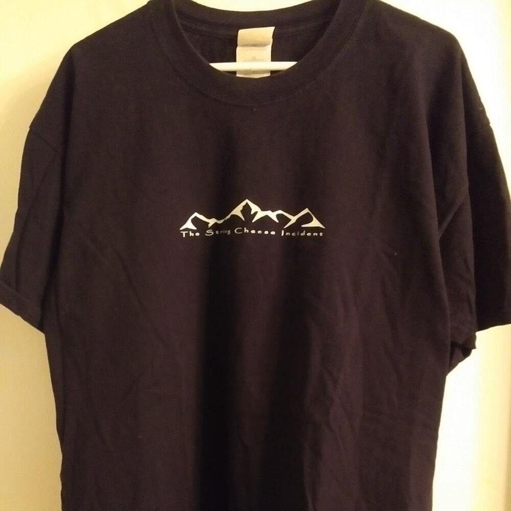 Vintage 2001 String Cheese Incident - RARE Navy Concert T-Shirt Merch - Size XL